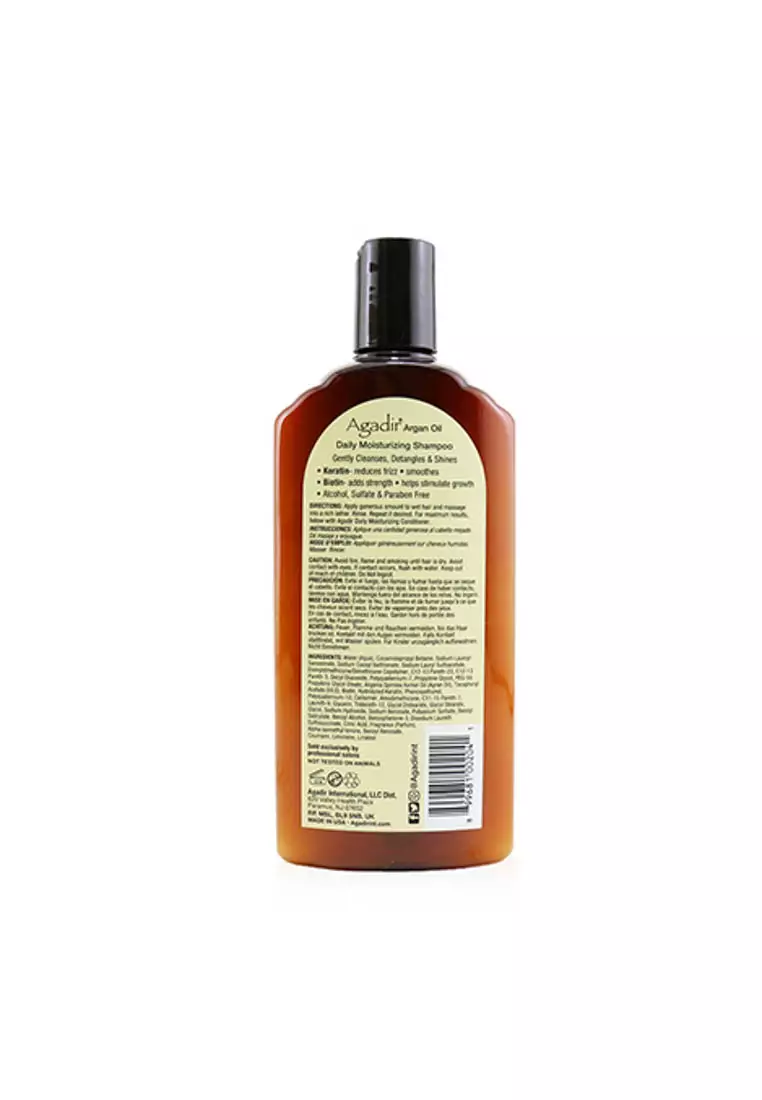 Agadir Argan Oil - Daily Moisturizing Shampoo (Ideal For All Hair Types) 366ml/12.4oz
