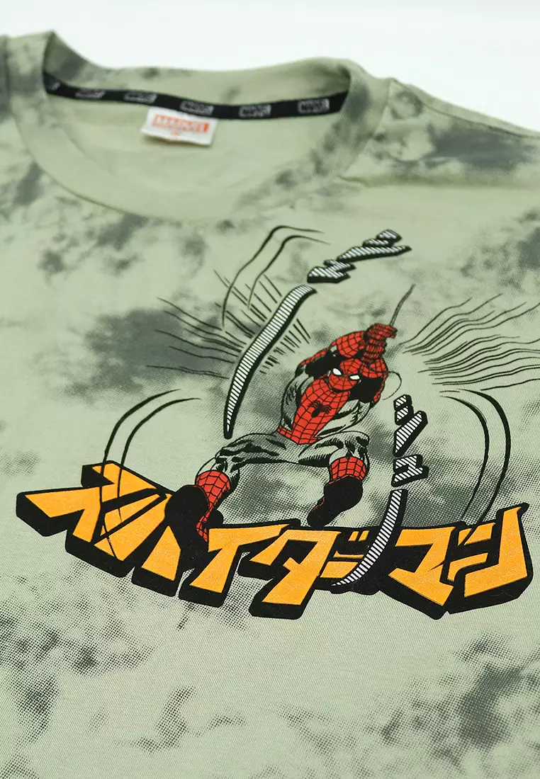 Mens Licensed Graphic T-Shirt "Spiderman Katana"