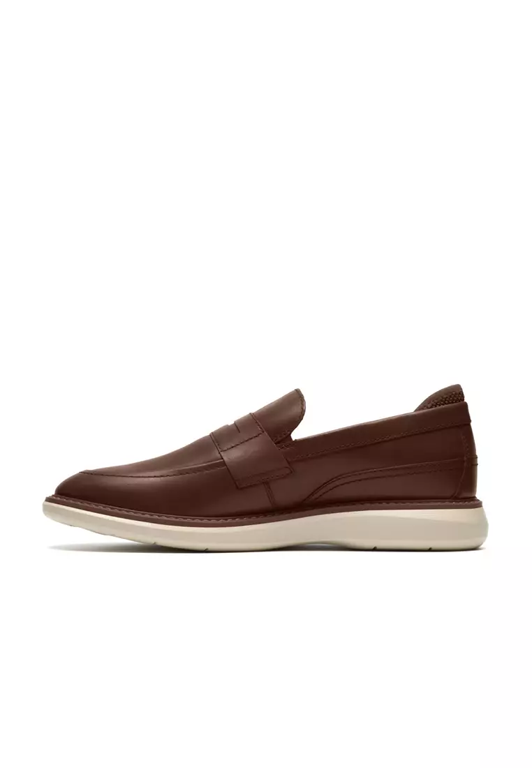 Mens Brantin Loafer Loafers Tan Leather - Wide Fit