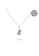 Millenne silver MILLENNE Multifaceted Two Gemstones Silver Pendant with 925 Sterling Silver 6D02DAC452354BGS_5