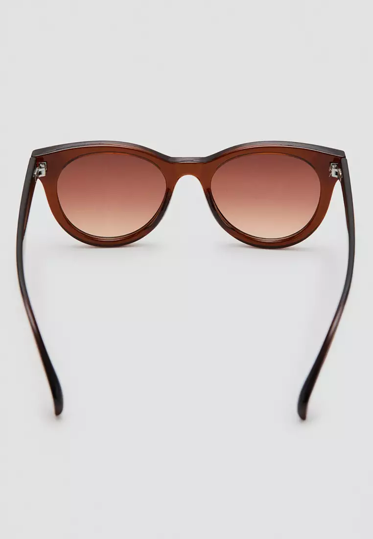 Round-Framed Sunglasses