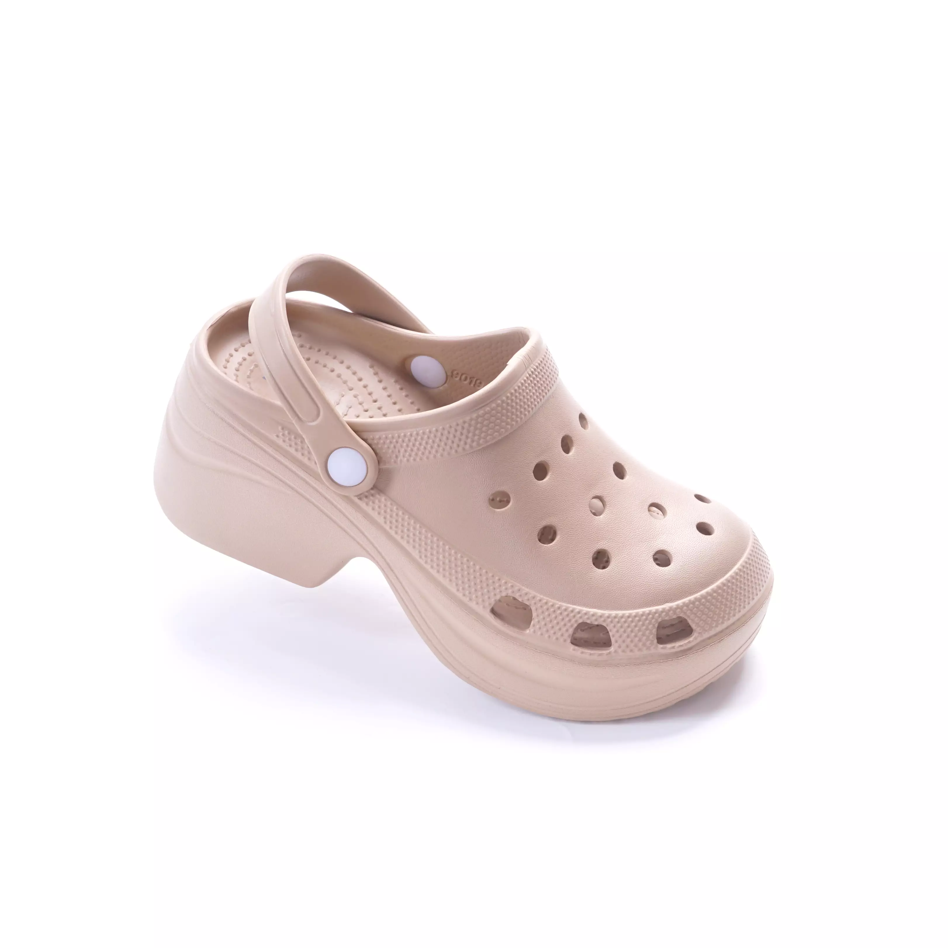 ZANDILAC - SANDAL WANITA DEWASA BZ230142WD - COKLAT JAHE full karet