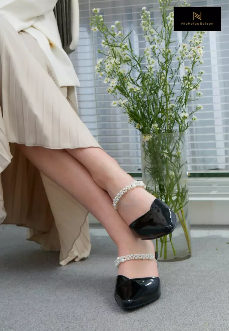 Nicholas Edison Heel Dira Black