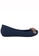Halo blue Summer Bow Waterproof Flats Shoes 83423SH39E7EE2GS_1