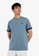 Fred Perry blue M3519 - Ringer T-Shirt - (Ash Blue) 3D404AABCF11CDGS_3
