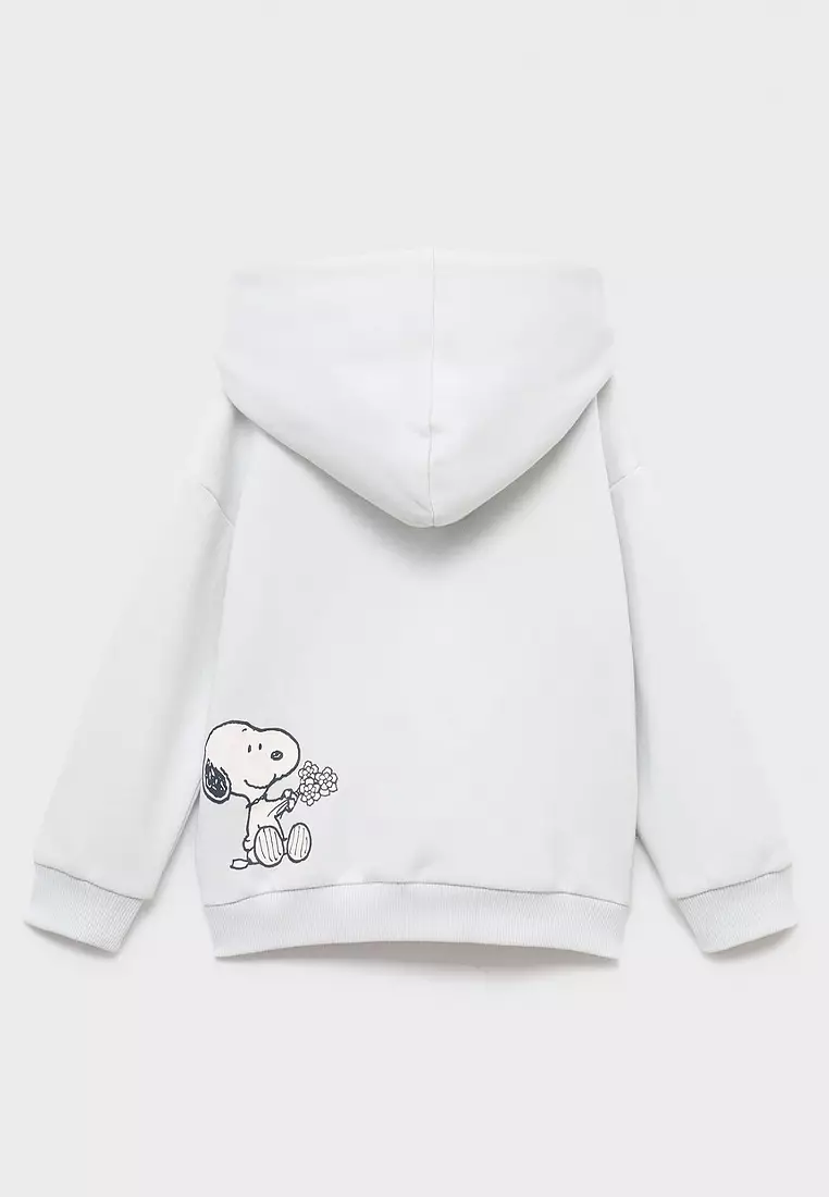 Embroidered Snoopy Hoodie