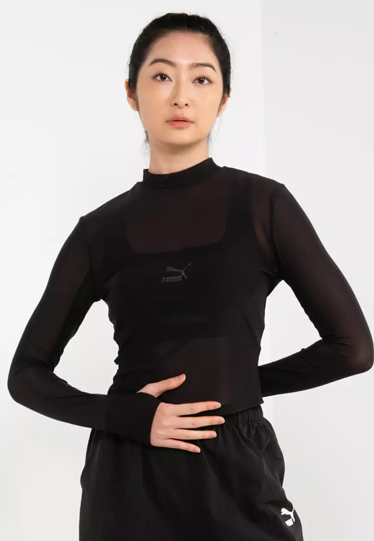 PUMA DARE TO Women\'s Long Sleeves Tee 2024 | Buy PUMA Online | ZALORA Hong  Kong