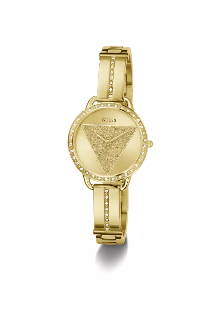 Guess Trend Gold Stainless Steel Analog Quartz Watch For Women GW0914L2
