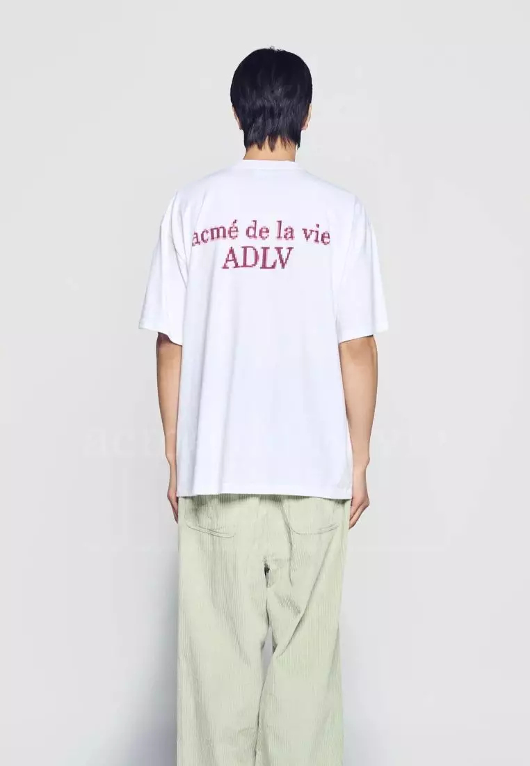 PIXEL BASIC LOGO Short Sleeve T-Shirt White