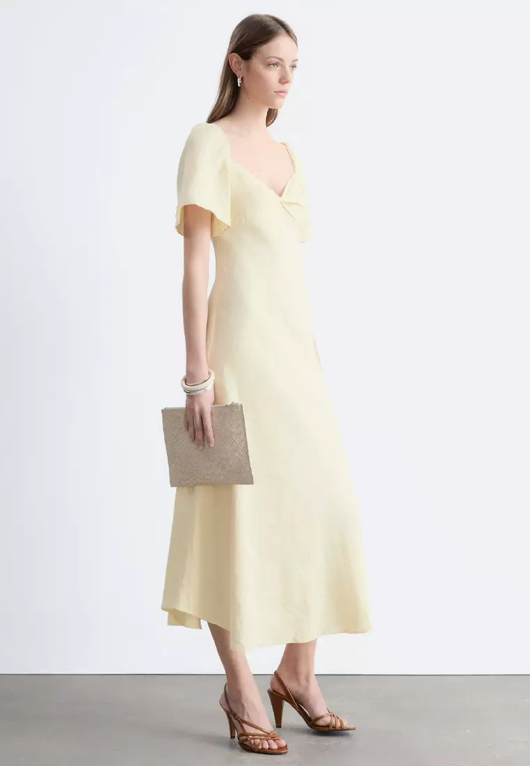 Linen Midi Dress