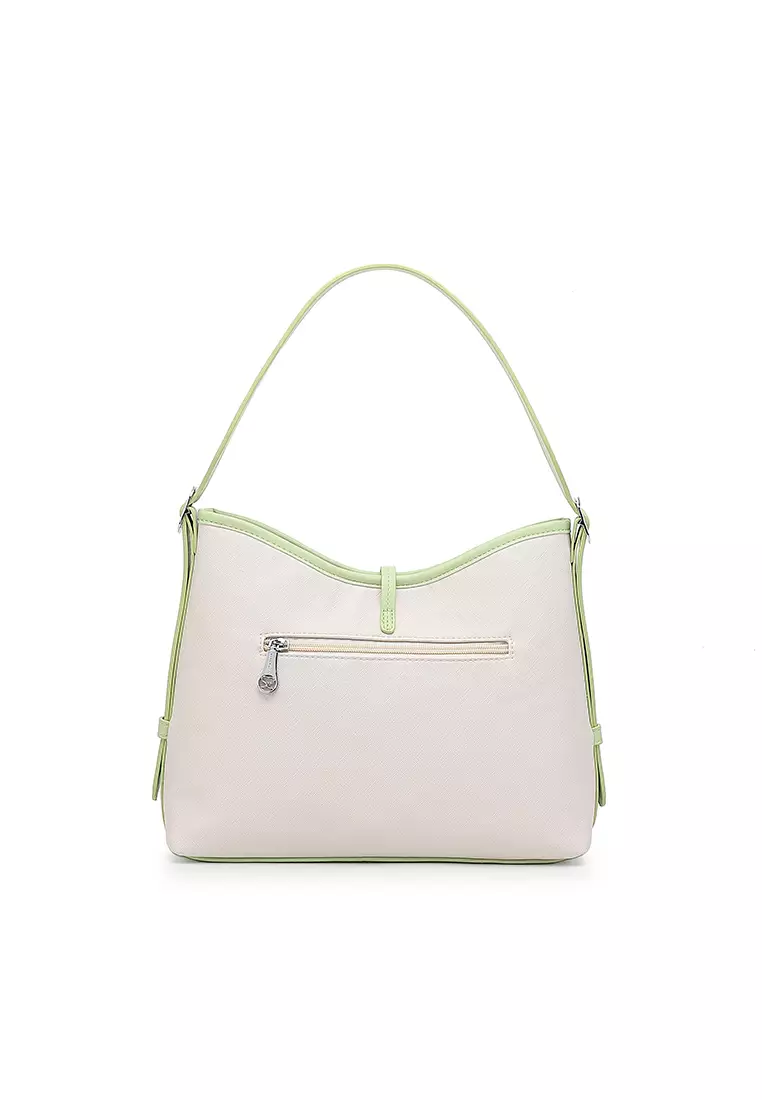 Women's Shoulder Bag / Top Handle Bag - Green