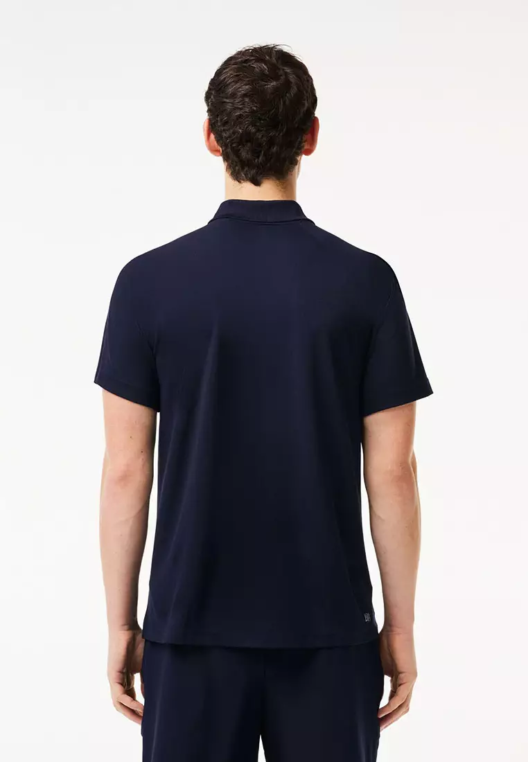 Men's Lacoste SPORT Breathable Run-Resistant Interlock Polo Shirt