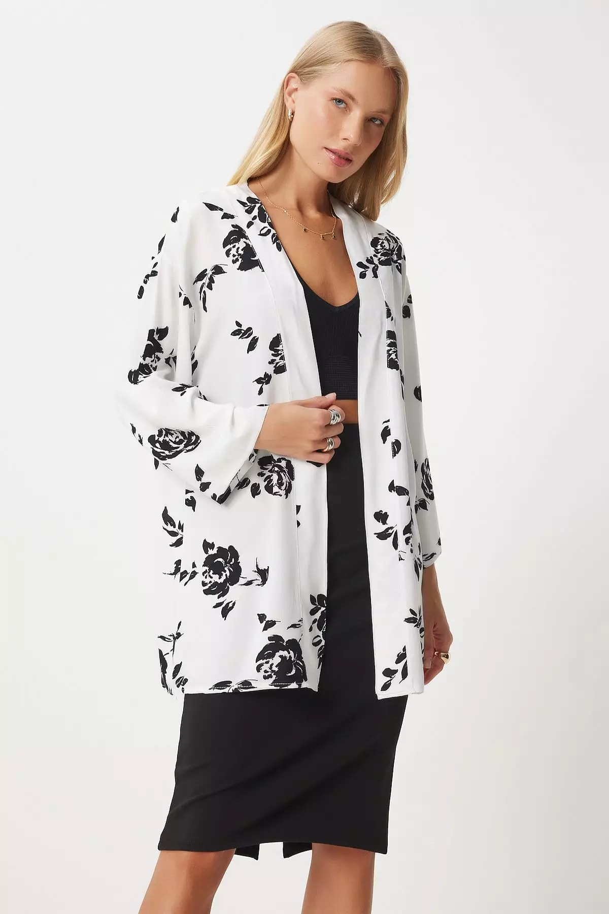 Printed Kimono
