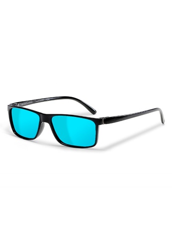 Sensolatino Eyewear blue Sensolatino Eyewear Capri With Ice Blue Polarized Lenses 1D3F2GL774E535GS_1