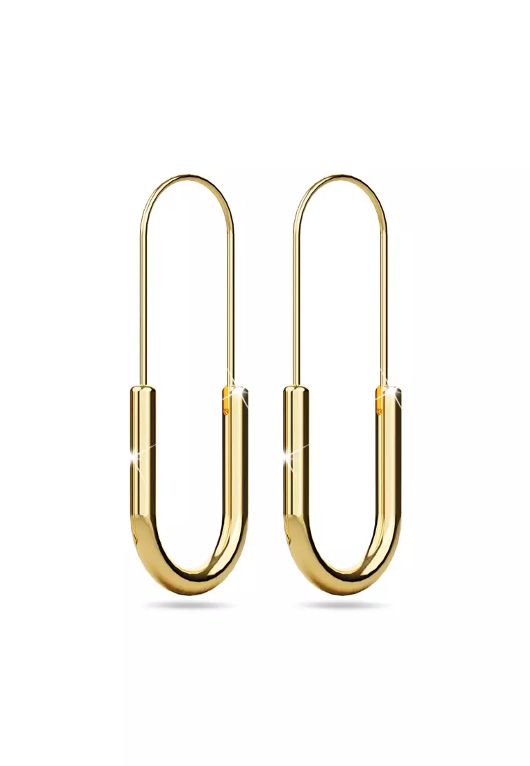 Havana Gold Dangle Earrings