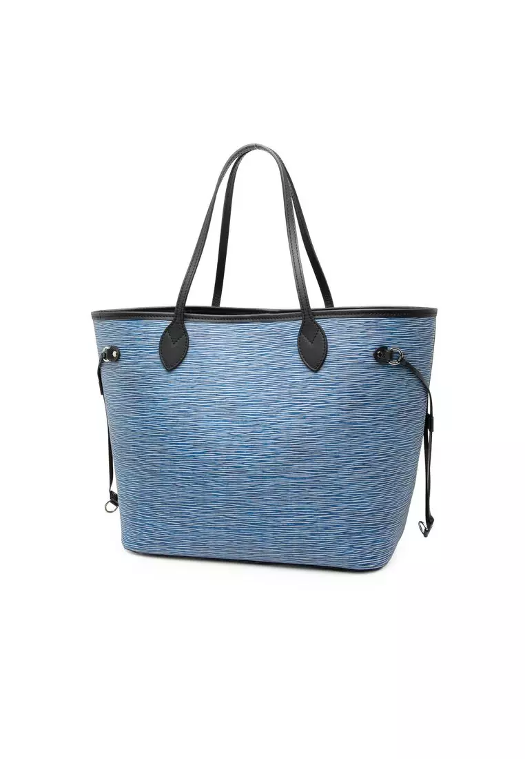 Pre-Loved Louis Vuitton Epi Denim Neverfull Mm