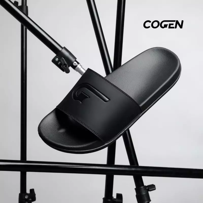 Sandal Pria Cogen Signage Series - Black