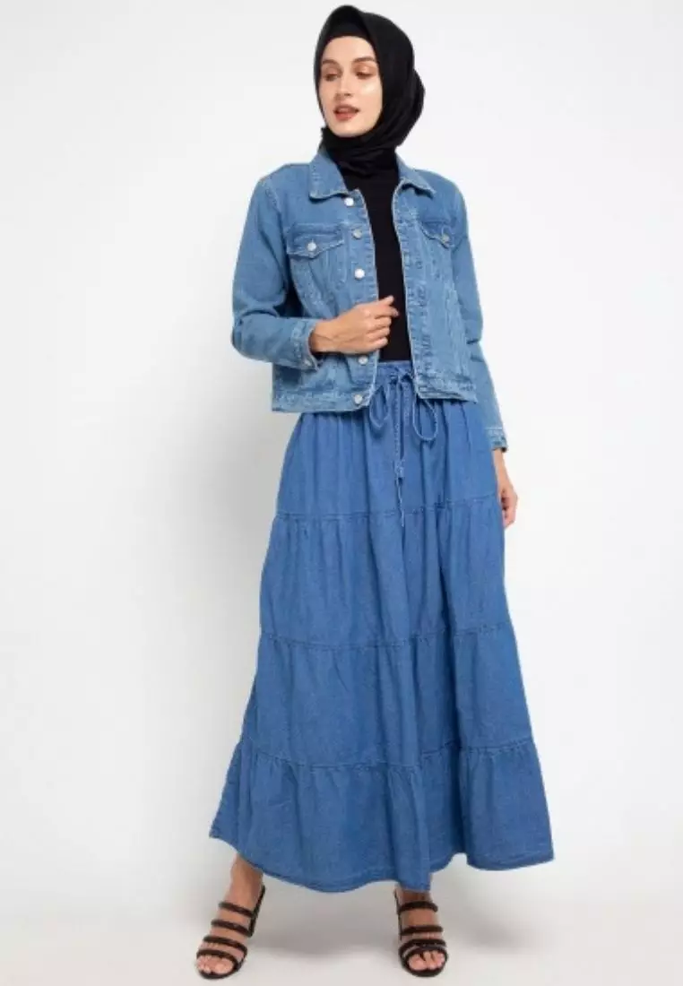 Long Skirt Denim Aurora