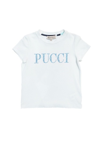 Buy Emilio Pucci Junior Emilio Pucci Girls T Shirt With Swarovski Online Zalora Malaysia