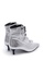 House of Avenues silver Ladies Retro Lace Up Bootie 5164 Silver 8BCC6SHF5B7214GS_6