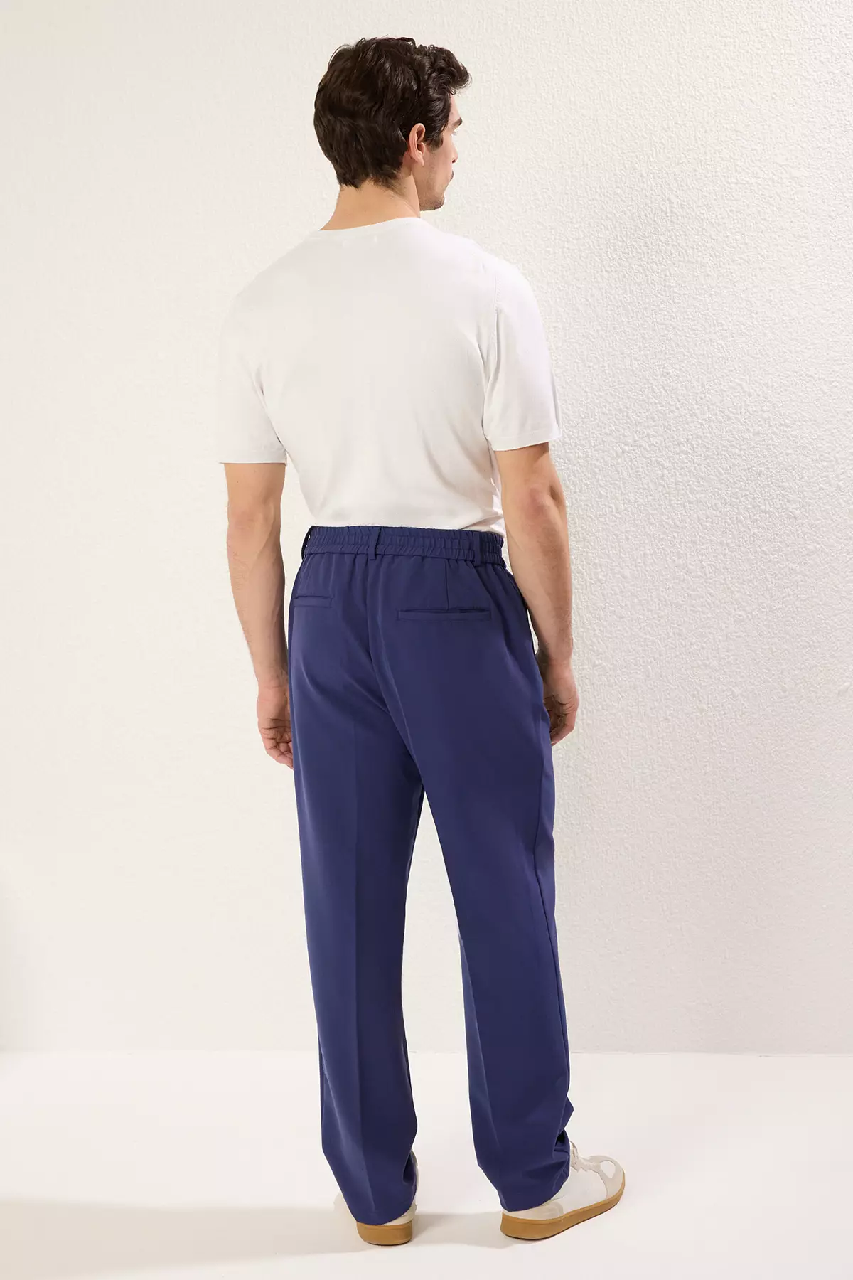 Baggy Fit Wide Leg Trousers