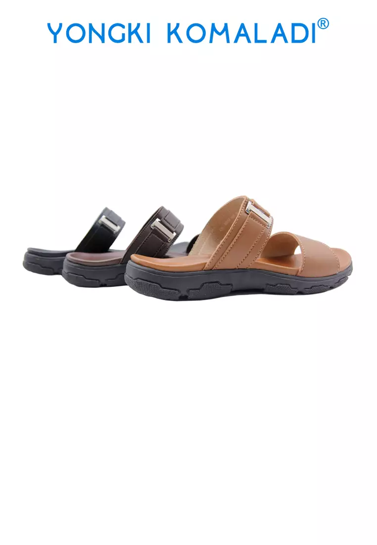 [ ORIGINAL ] YONGKI KOMALADI SANDAL OL-ESRF464-22 HITAM