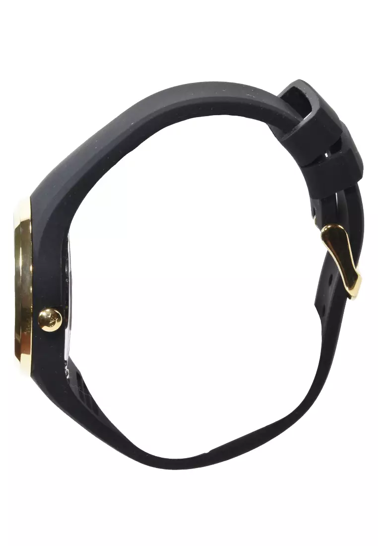 Alexandre Christie - Jam Tangan Wanita - Black - Rubber Strap - 2663BFRGPBA