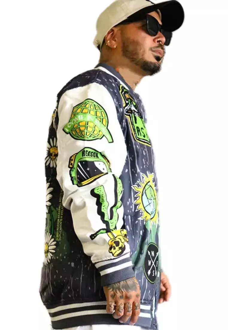 NYC Streetwear - Space Varsity Jacket