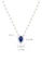 Aquae Jewels white Necklace Empress Pearls on 18K Gold, Diamonds & Precious Stones - Emerald - Sapphire - Ruby - Onyx - White Gold,Sapphire,White Pearl 42645AC97EB802GS_1