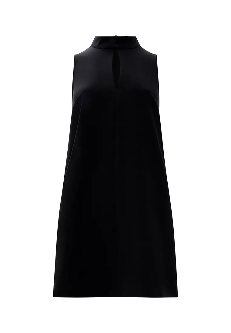 ECHO SLEEVELESS KEYHOLE DRESS