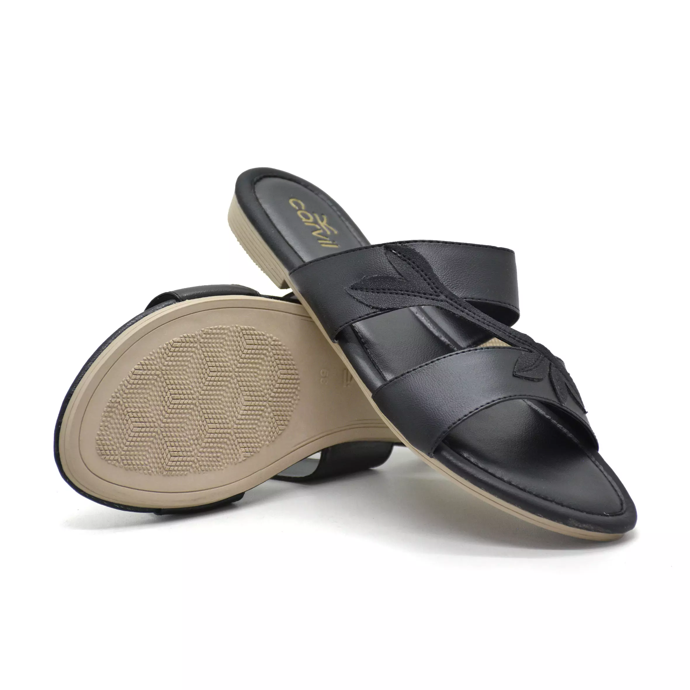 Carvil Sandal Wanita Boneva-02 L Black