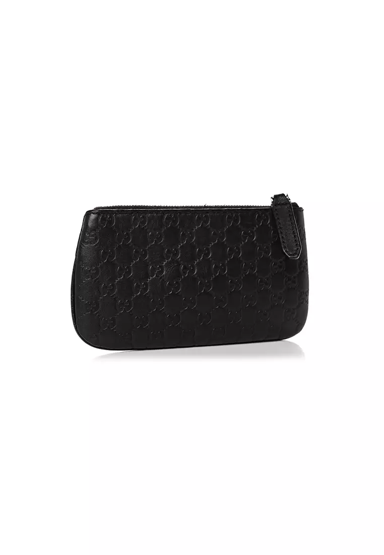 Black gucci key online pouch