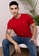 Hollister red Crew Solid T-Shirt 8BEF1AA979BF72GS_1