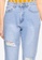 MISSGUIDED blue Highwaisted Straight Side Split Jeans C843CAA8786B01GS_3