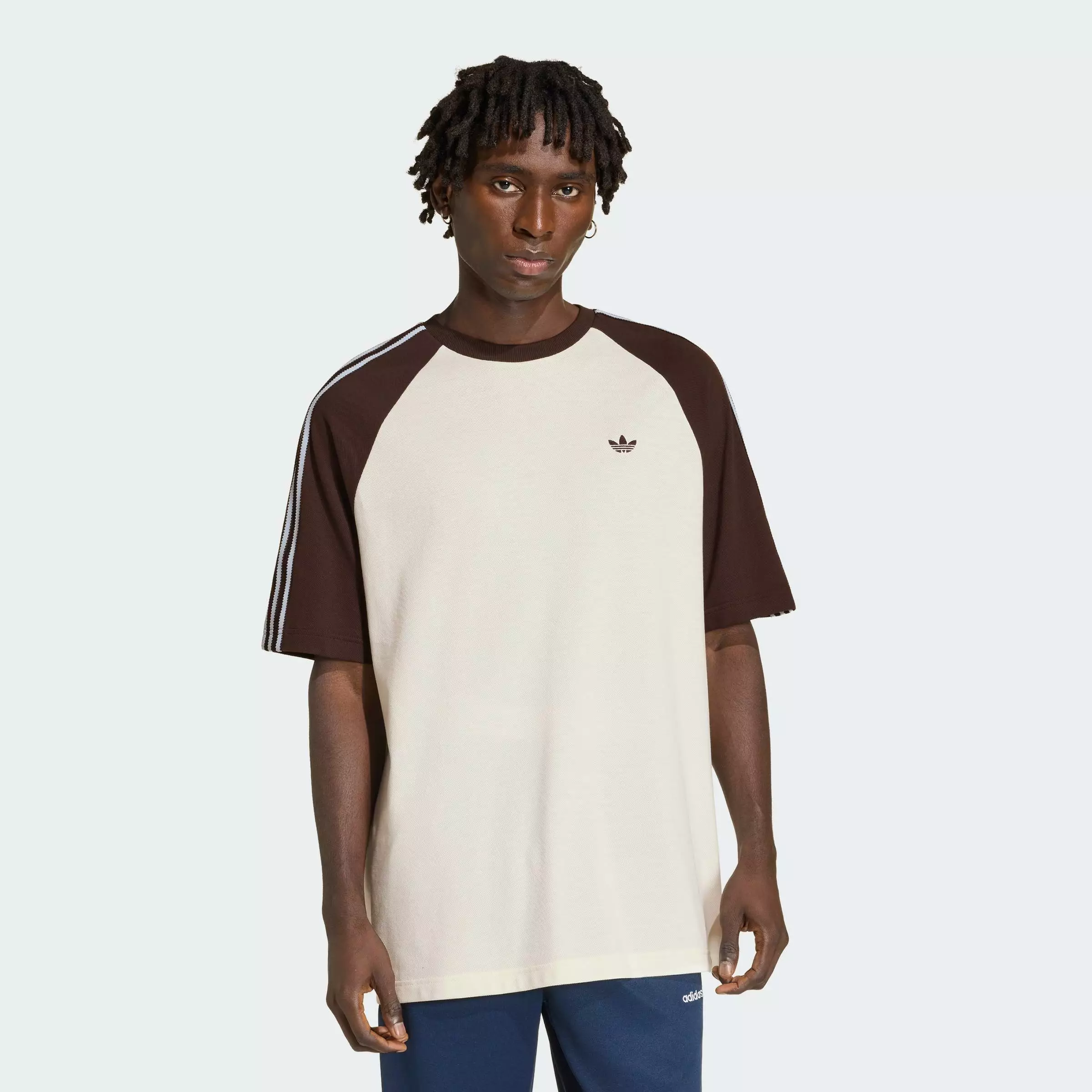Buy ADIDAS Lifestyle BRITCORE SHORT SLEEVE RINGER T-SHIRT Men