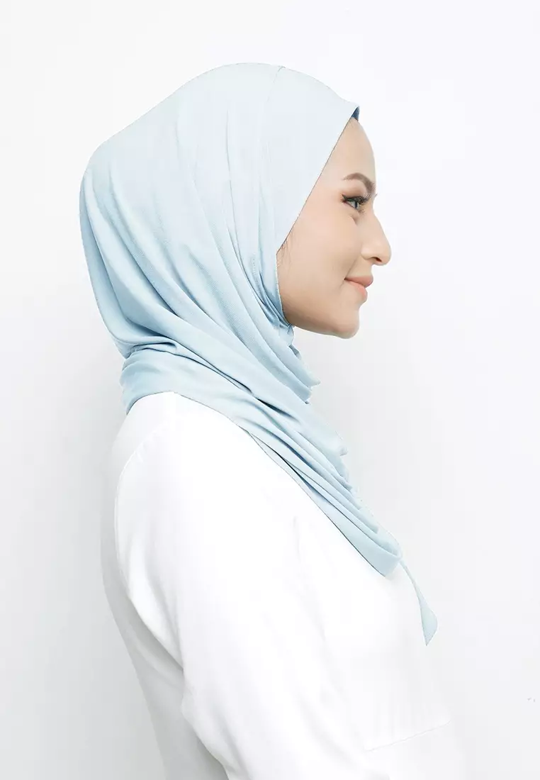 HIJAB INSTAN NAYA - LIGHT BLUE