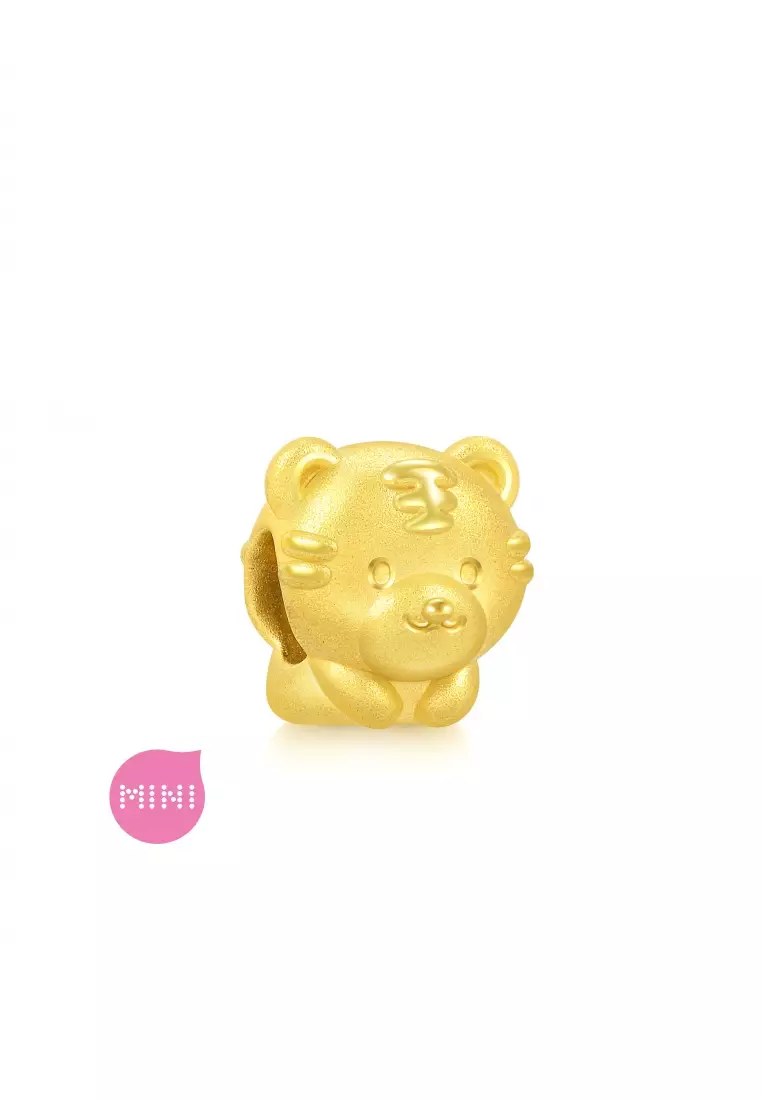 Charme 999 24K Gold Chinese Zodiac Tiger Charm 93693C (Bracelet not included)
