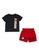 Jordan red Jordan Unisex Infant's Jumpman Short Sleeve Tee & Shorts Set (12 - 24 Months) - Gym Red 9C201KAEF0BC0EGS_3