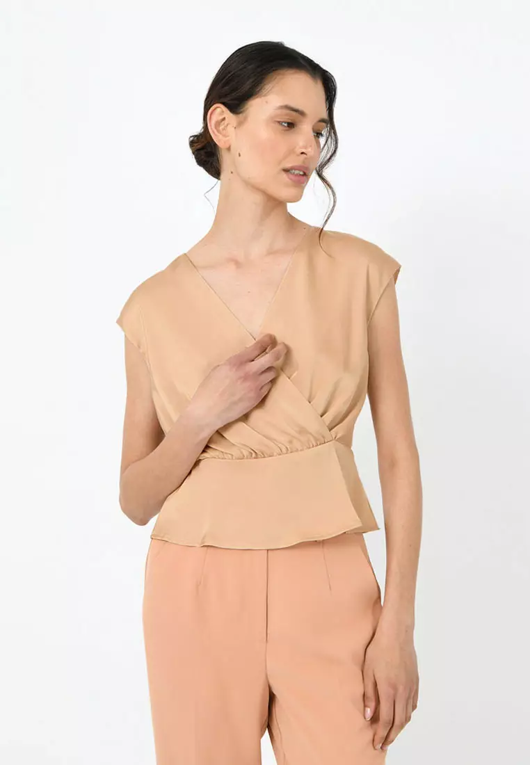 Venus peplum sweater store
