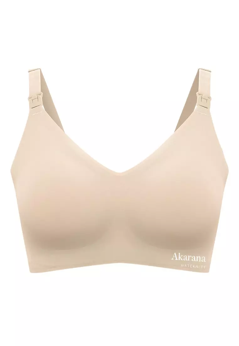 AKARANA BABY Laser-Cut Basic Maternity & Nursing Bra *Free 1pc Extender  (Nude) 2024, Buy AKARANA BABY Online