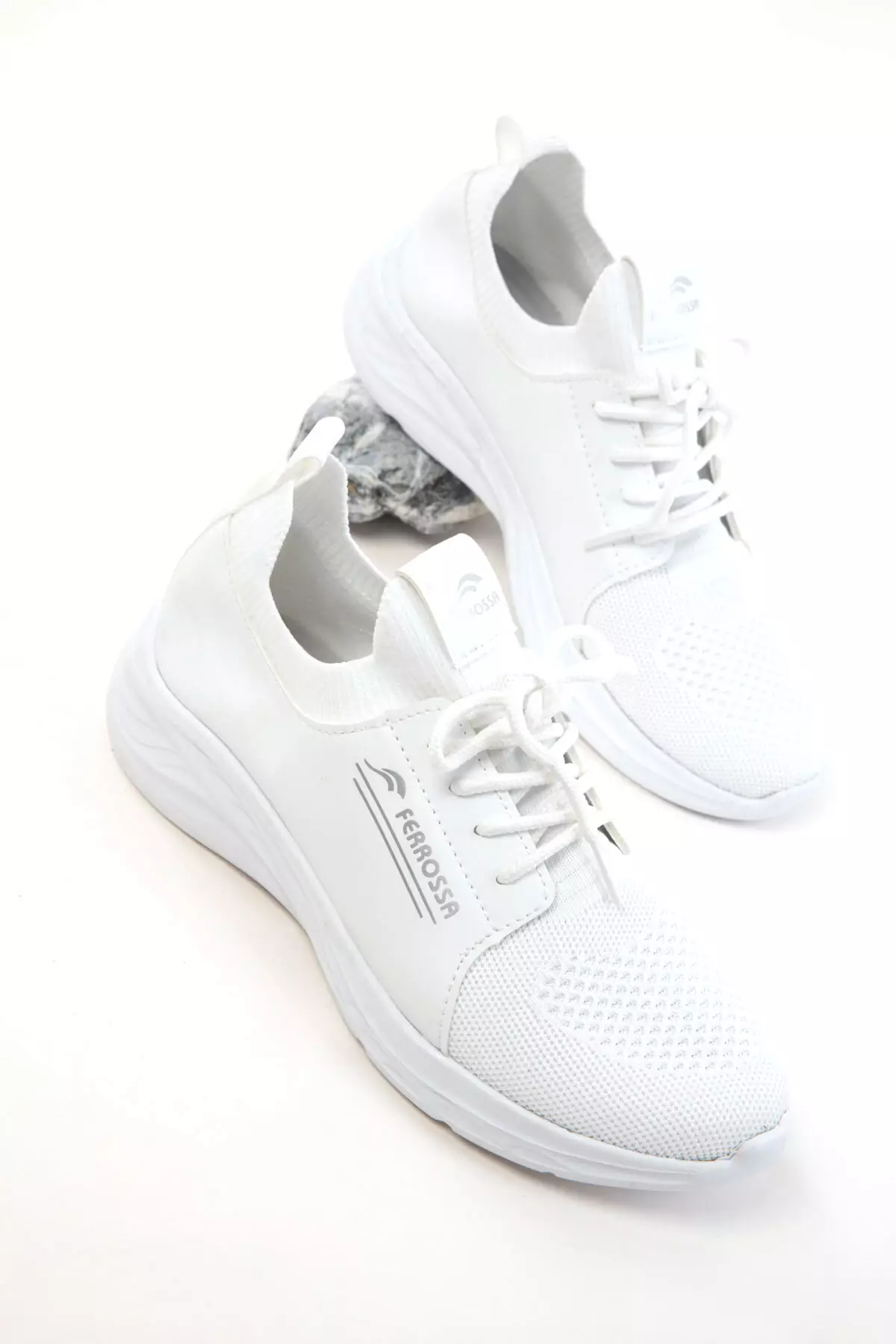 White Unisex Sneaker 20678