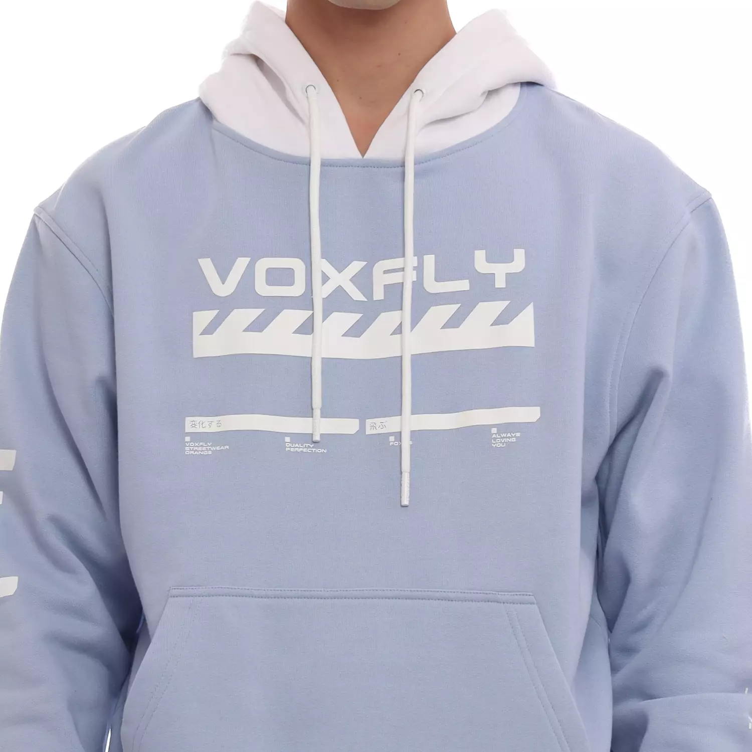 Voxfly Jumper Pria Futuristic Ii Men Hoodie Planet Surf