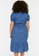 Trendyol blue Plus Size Waist Tie Woven Dress 4879FAA1BA819AGS_2