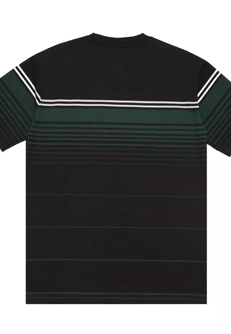 POLICE T-Shirt Salur Bordir Cotton Premium Tebal Pria