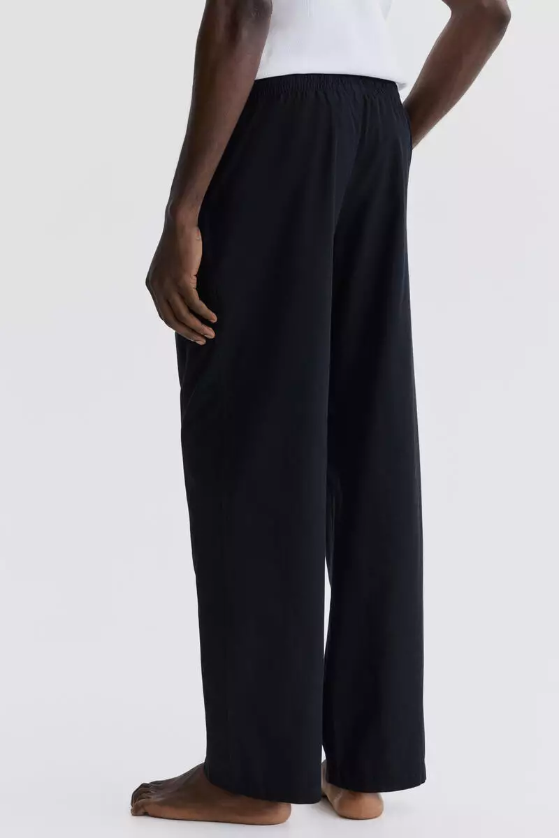 Relaxed Fit Poplin trousers