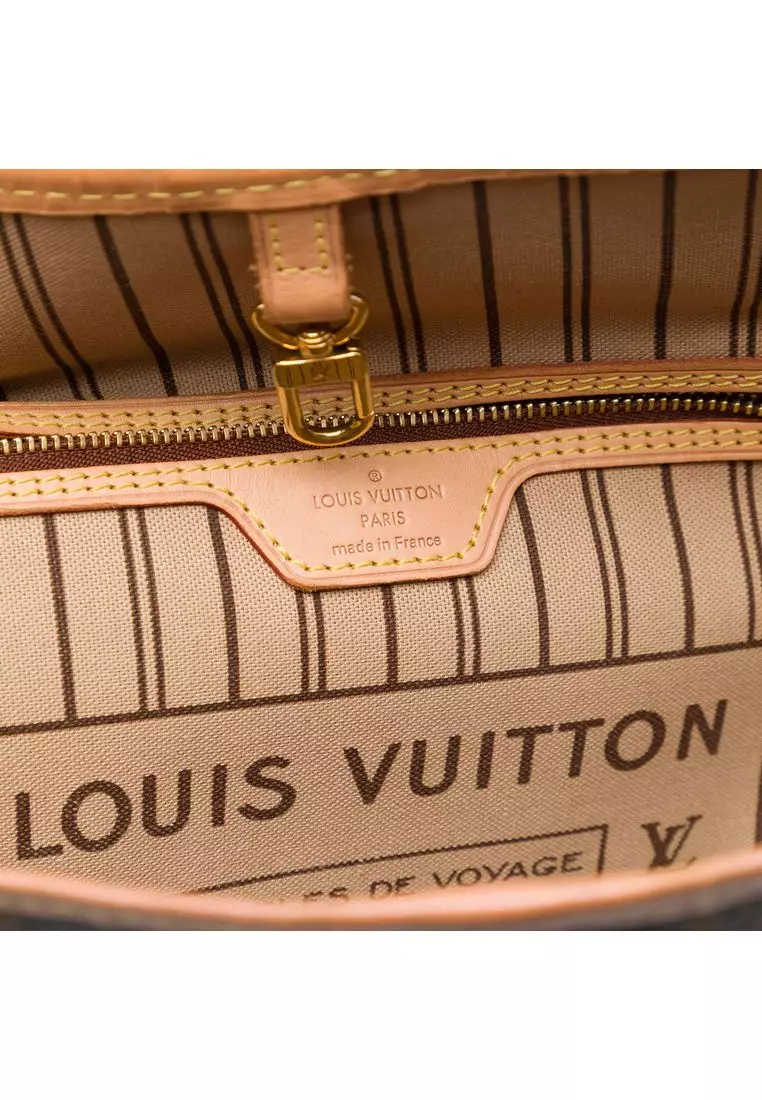 Pre-Loved Louis Vuitton Monogram Catogram Neverfull Mm