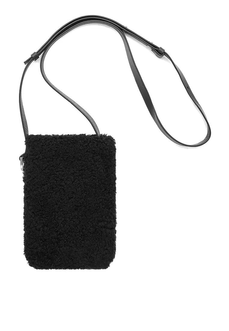 Crossbody Pouch Shearling