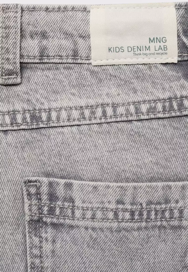 Jeans Culotte Mid-Waist Comfort