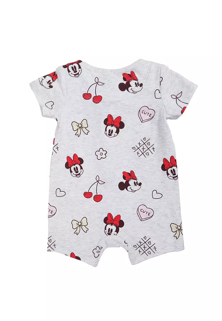 The Licensed Short Sleeve Zip Romper