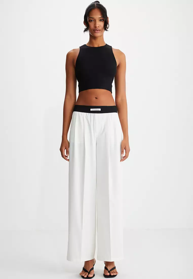 Ribbed Cropped Top